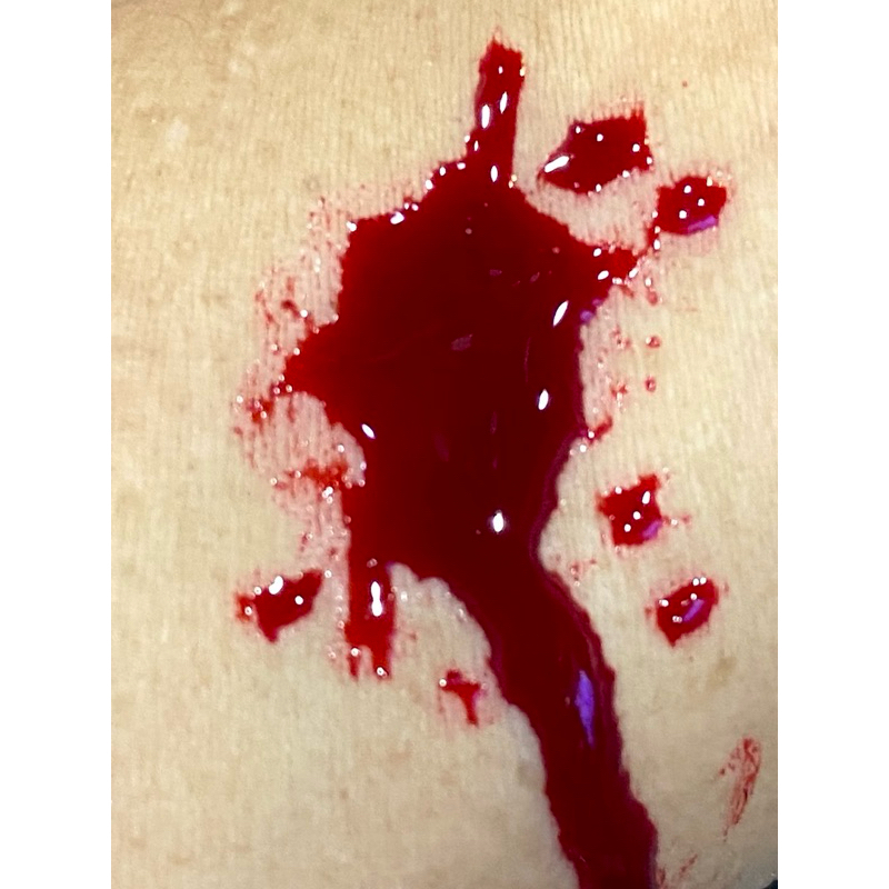 Artificial FX Blood-Red Arterrail Blood อาร์ทิฟิเชี่ยล เอฟ เอ็กซ์ บลัด-เลืดแดงเทียม: เลือดเทียมเหลวสำหรับใช้ในงานเทคนิคพิเศษ FX Makeup - Image 3