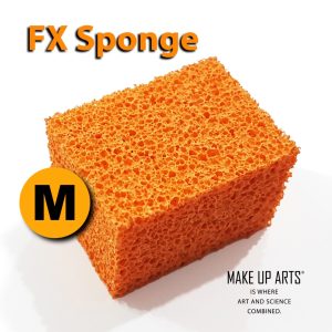 ฟองน้ำยางรูพรุนขนาดกลาง (M) สำหรับงานแต่งหน้าเทคนิคพิเศษ (Rubber Pore Sponge for FX Makeup)